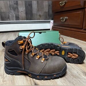 Timberland's Women’s Danner Vicious Brown Work Boots